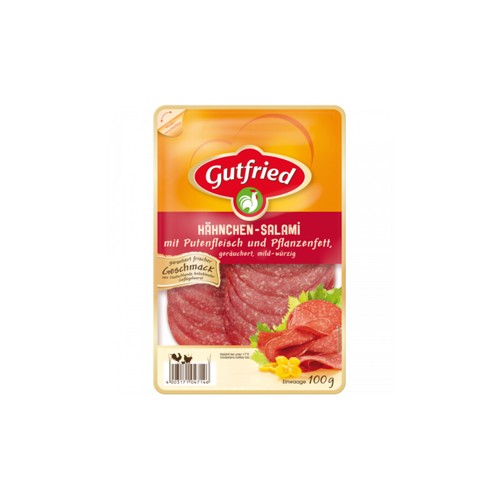 Gutfried Hähnchen Salami 100g