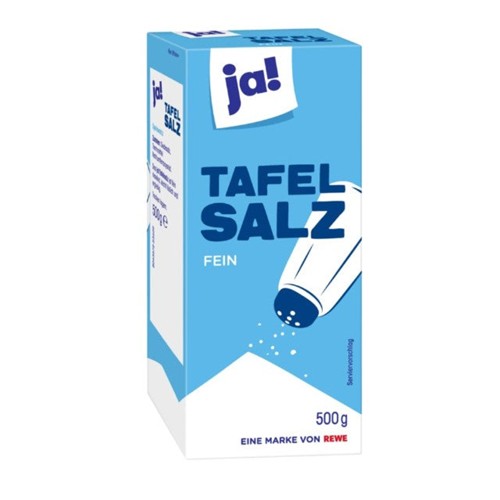 ja! Tafelsalz Fein 500g