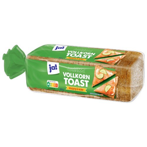 ja! Vollkorntoastbrot 500g
