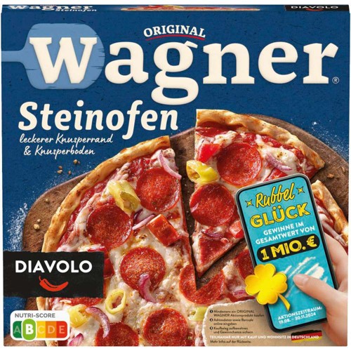 Original Wagner Steinofen Pizza Diavolo 350g