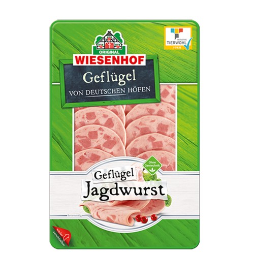 Wiesenhof Geflügel Jagdwurst 100g