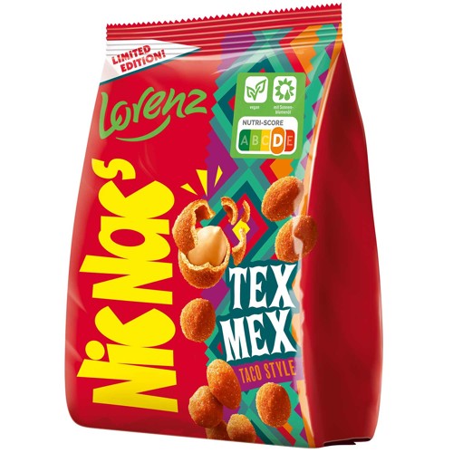 Lorenz Nic Nacs Tex Mex Taco Style 110g