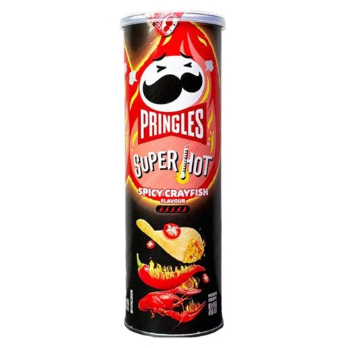 Pringles Super Hot Crayfish 110g