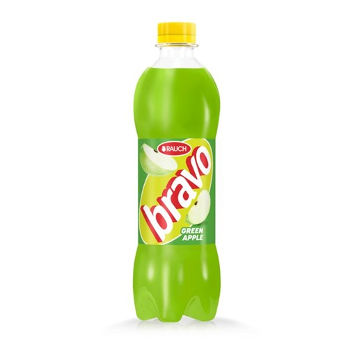Rauch Bravo Green-Apple (DPG) PET 0.5L.