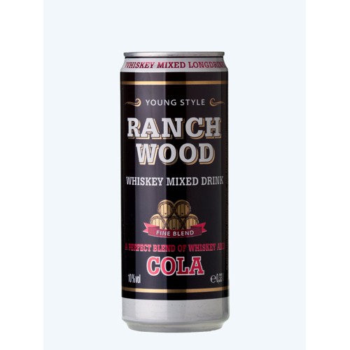 Ranch Wood Whiskey Cola 0.33l (EINWEG)