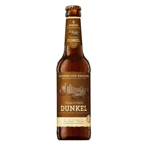 Naturtrübes Dunkel – Krombacher Brauerei – 33 cl
