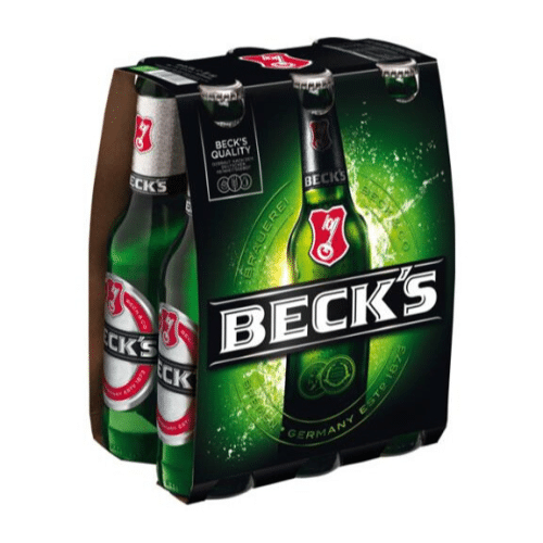 Becks Sixpack 6 x 0,33l (MEHRWEG)