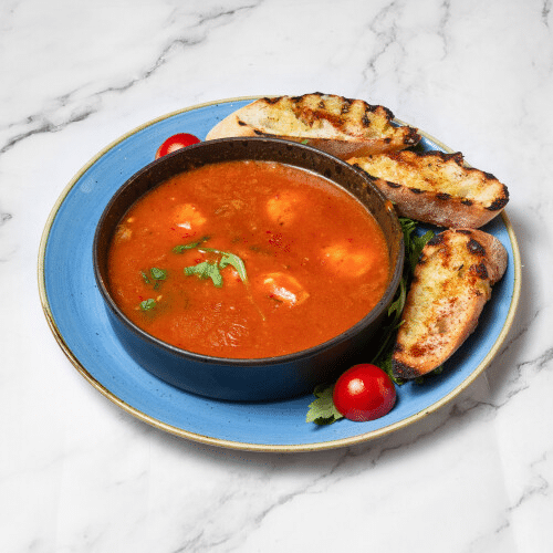 Garnelen mit Chilisauce