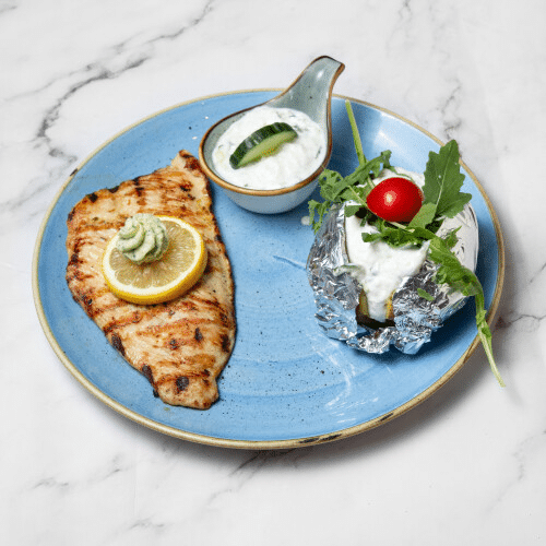 Putensteak vom Grill