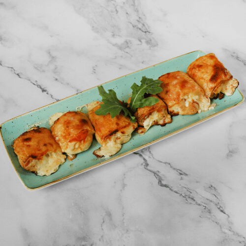 Gefüllte Pizzabrötchen mit Käse (6 Stück)