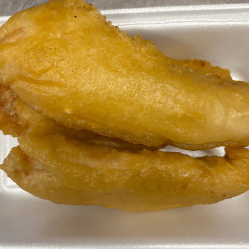 Gebacken Hühnerfleisch  mit chop-suey