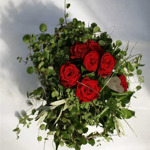 Rosen mit grün