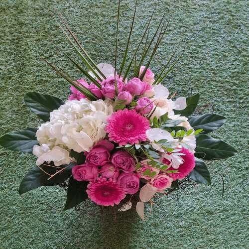 Weiß rosa Strauß