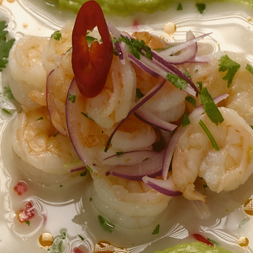 Ceviche Garnelen
