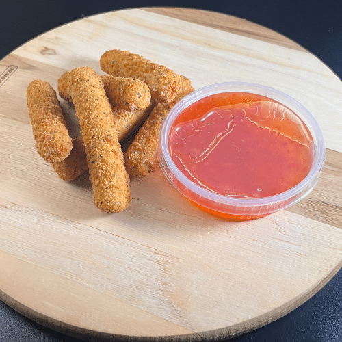Mozzarella-Sticks (5 Stück)