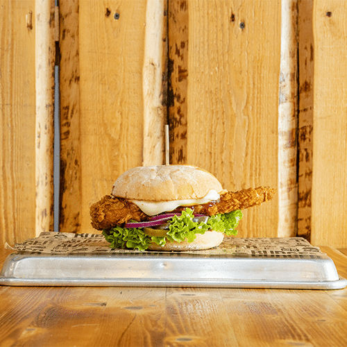 Chili Chicken Burger