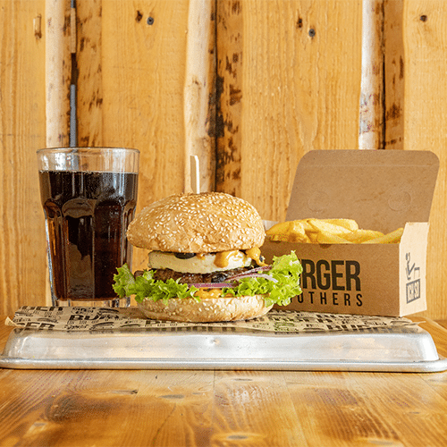 Beef Meets Greek Burger - Menü