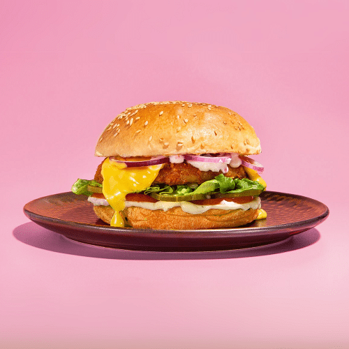 Happy Chick'n Burger