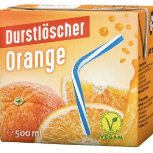 Durstlöscher Orange 0,5l (pfandfrei)