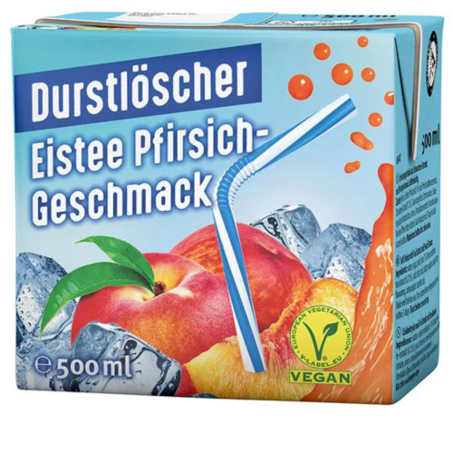 Durstlöscher Pfirsich 0,5l (pfandfrei)