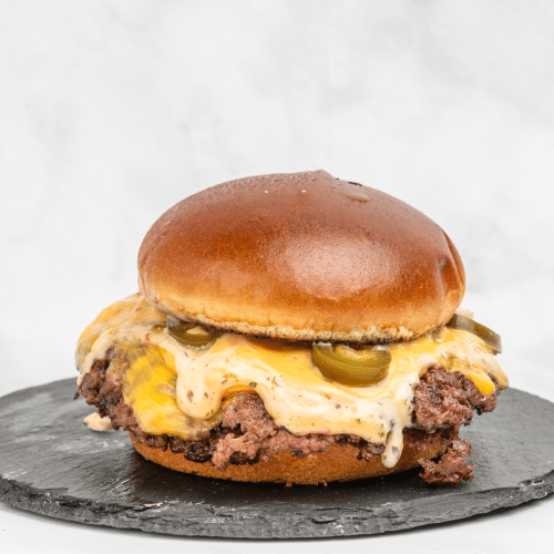 Spicy Boom Smashburger-Menü