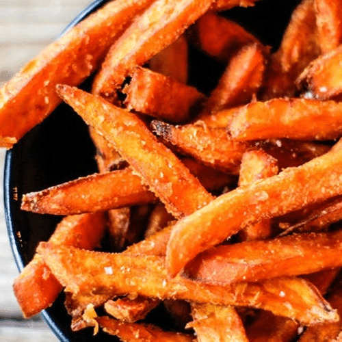 Süßkartoffelpommes