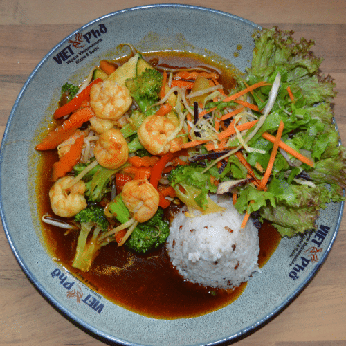 Garnelen - Tamarinden-Sauce