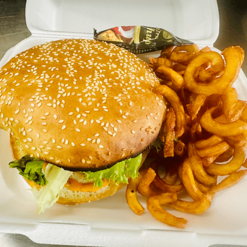 Crunchy Chicken Burger