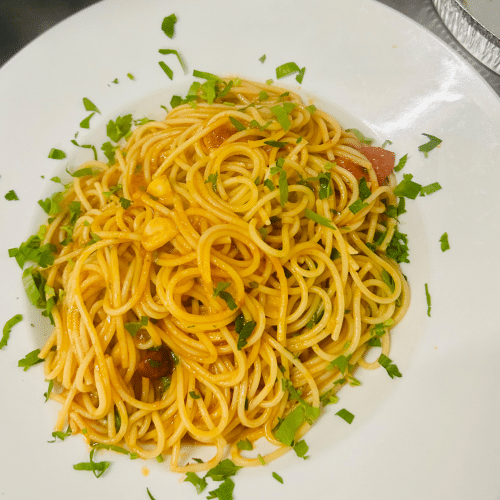 Pasta Aglio e Olio (leicht scharf)