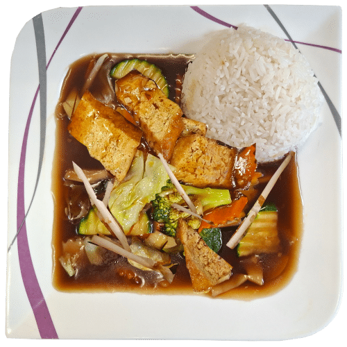 Chop-Suey mit Tofu