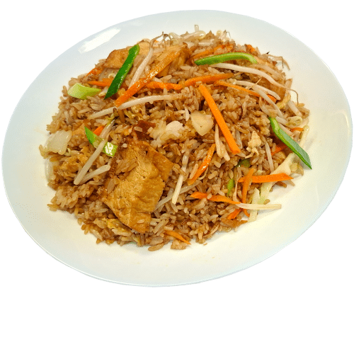 Eierreis mit Tofu