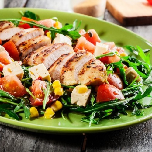 Hähnchen-Salat