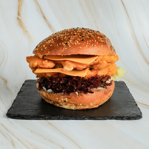 Sticky Big Boss Chicken Burger