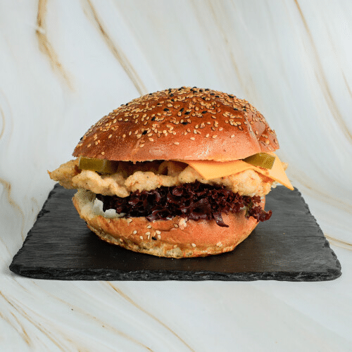 Sticky Mexican Burger