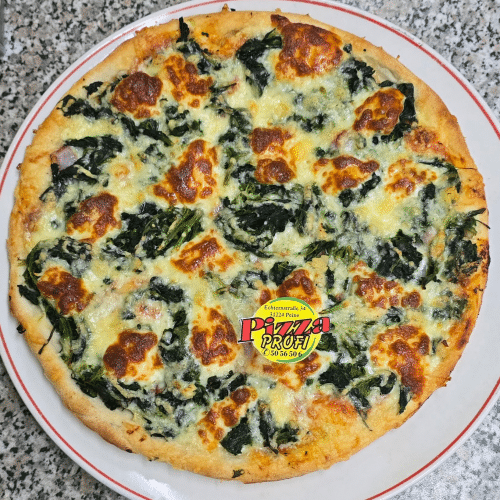 Pizza Spinat