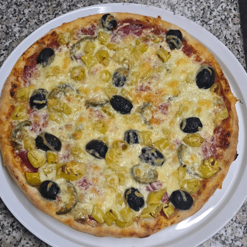 Pizza Vulcano (scharf)