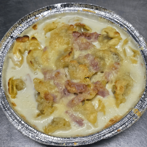 Tortellini mit Schinken-Sahnesauce