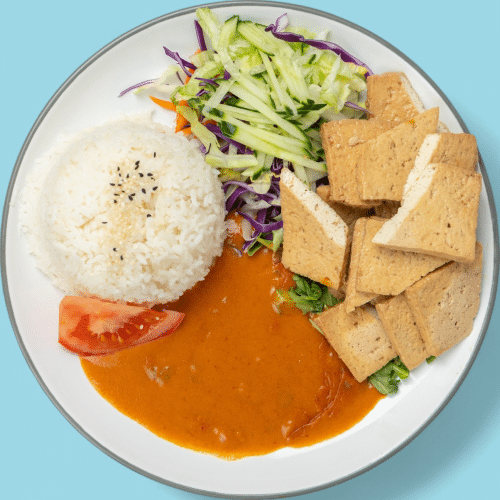 Veganer Tofu