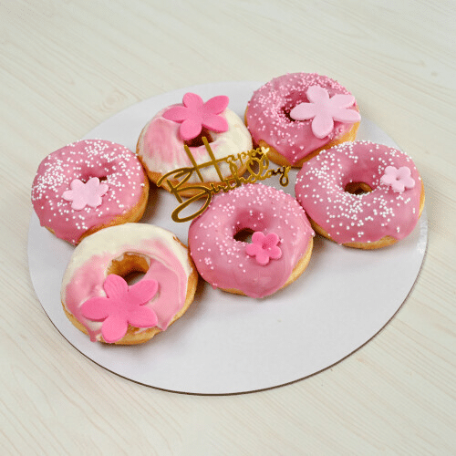 Geburtstags Box Rosa (6 Stück)