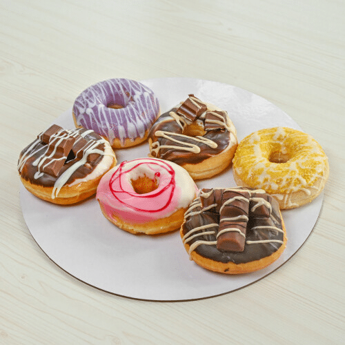 Donut Box Gefüllt