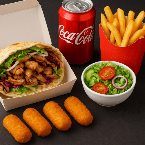 Menü 1: Döner Tasche
