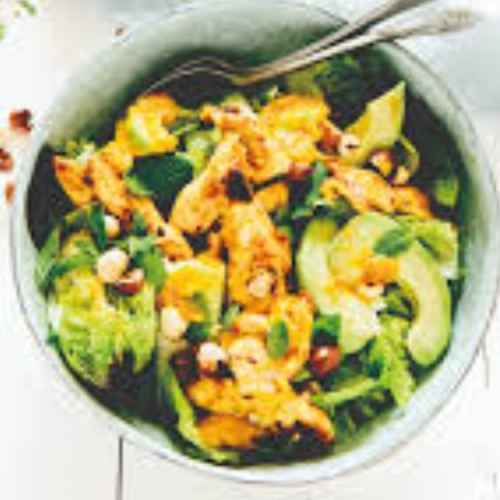 Salat Garnelen