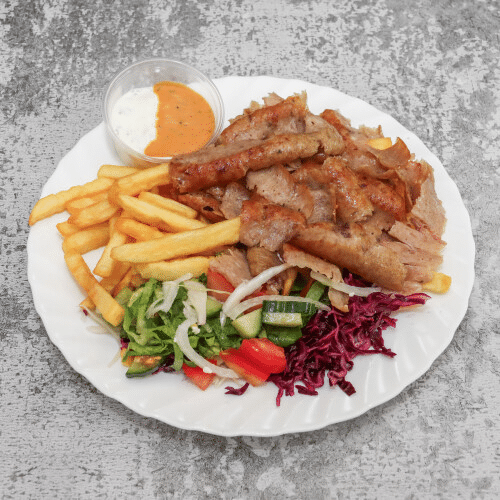 Drehspieß Teller