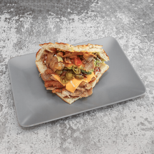 Drehspieß Tasche Chili Cheese