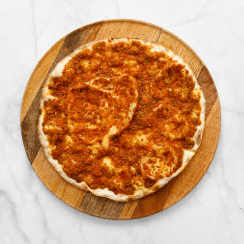 Türkische Pizza ohne Beilagen