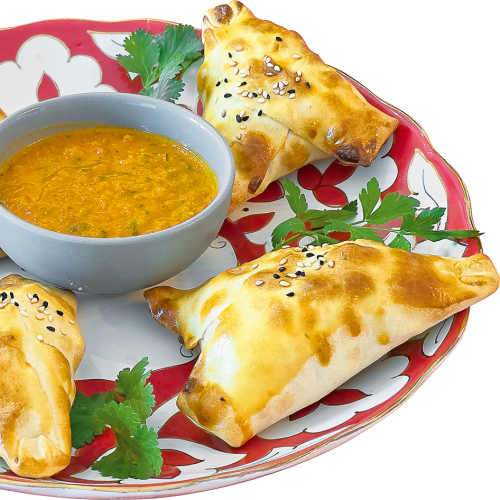 Samsa - Rindfleisch (4 Stück)