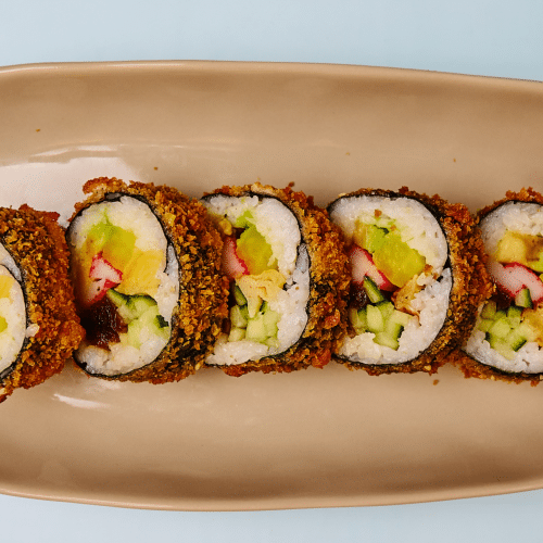 K13. Frittierte Futomaki (5 Stück)
