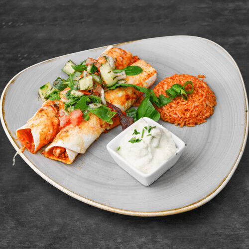 Enchiladas - Hähnchen Brustfilet