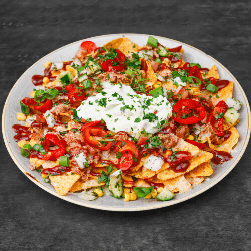 Nachos con Pollo