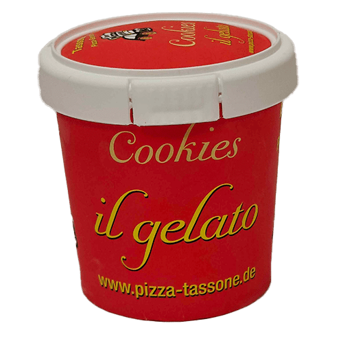 Italienisches Cookie-Eis